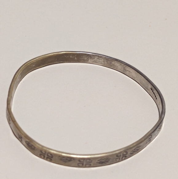 Vintage Mexican Silver Bracelet - Picture 3 of 6